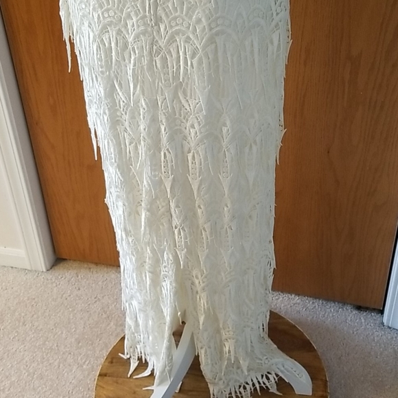 CATTIVA NWT Beautiful Special Occasion Gown Ivory  10 - Picture 9 of 14